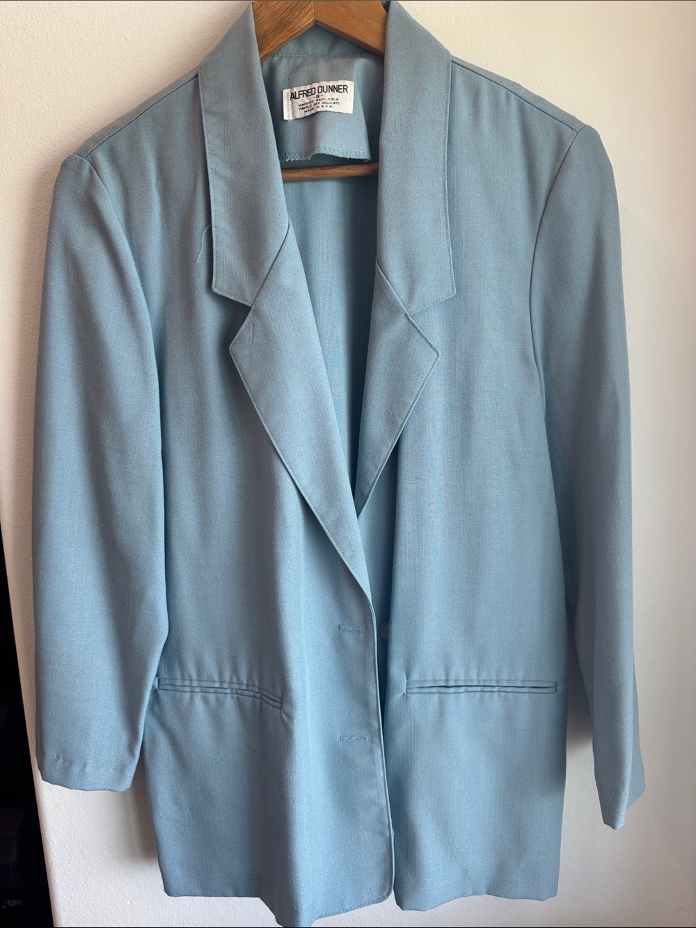 Alfred Dunner Powder Blue Women's Blazer Jacket